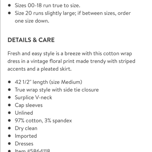 GAL MEETS GLAM Teresa Floral Wrap Dress - 2 - Picture 6 of 6